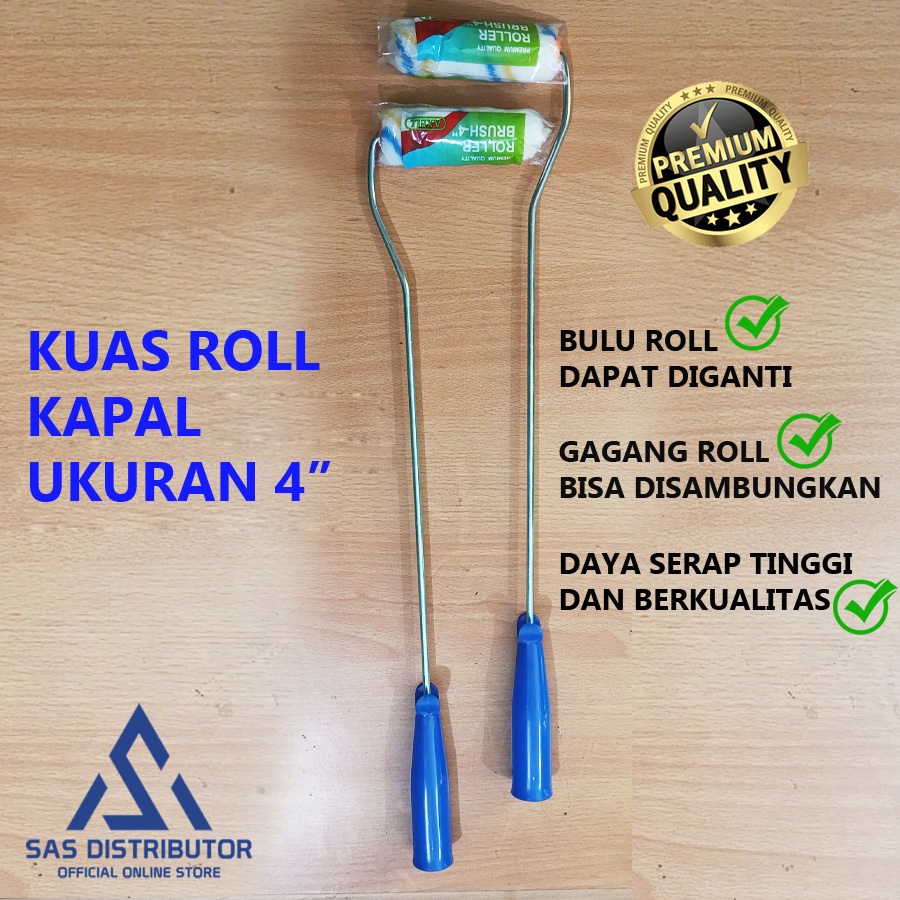 Jual Kuas Roll Cat Kapal / Kuas Roll Kecil 4