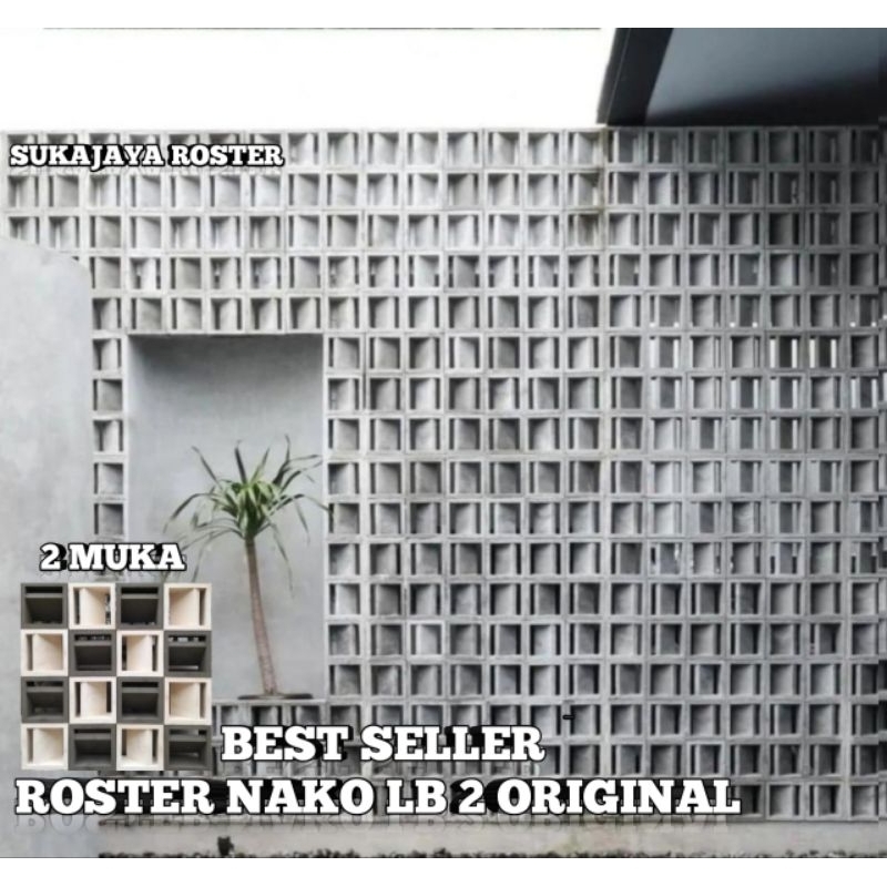 Jual Roster minimalis/ (2MUKA) roster nako lb2/roster beton minimalis ...