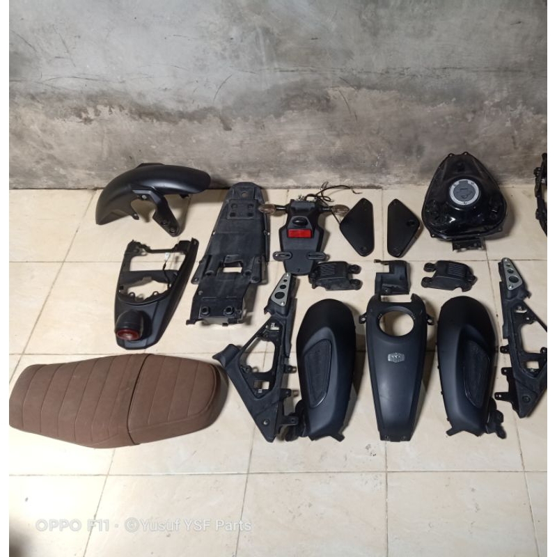 Jual body xsr full body lengkap kontak tangki spakbor dan baut2 ...