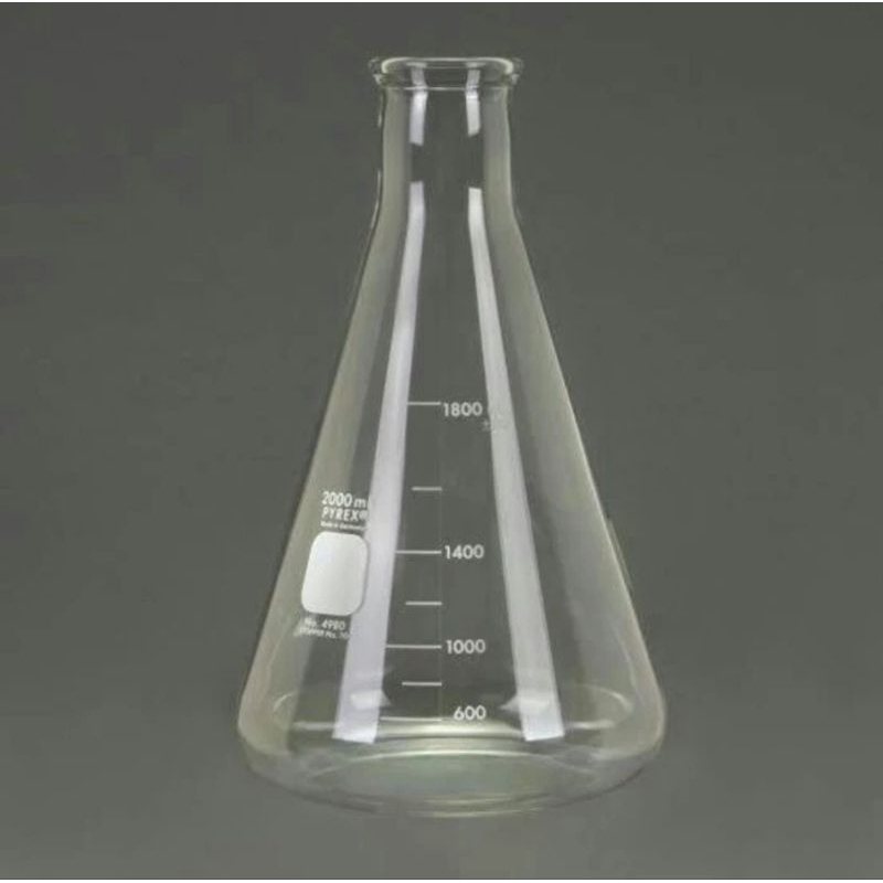 Jual Erlenmeyer pyrex 2000 ml | Shopee Indonesia