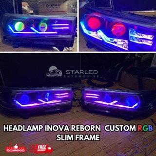 Jual Headlamp Innova Reborn Set Biled Custom RGB Head Lamp Mobil Innova ...