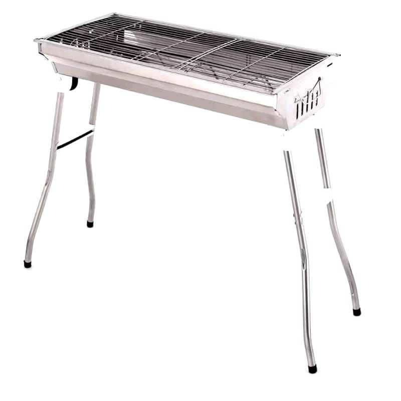 Jual BBQ Portable Grill full stainless besar | Shopee Indonesia