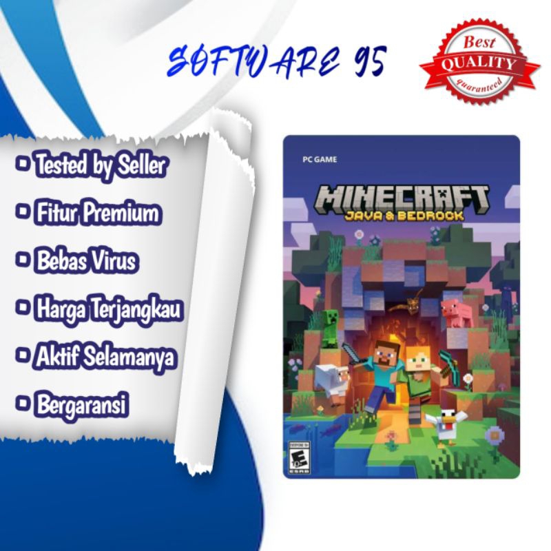 Jual Minecraft Java Edition PRO LIFETIME • PC GAME [WIN] | Shopee Indonesia
