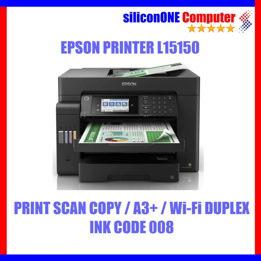 Jual Epson EcoTank L15150 A3+ Wi-Fi Duplex All-in-One Ink Tank Printer ...