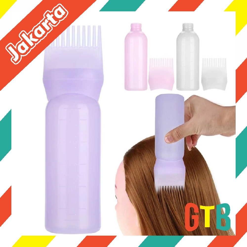 Jual GTB Botol Cat Rambut | Botol Wadah Pewarna Rambut | Alat Cat ...