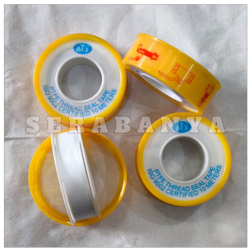 Jual SEAL TAPE Panjang 10 Meter / Isolasi Pvc paralon Kran Keran Air ...