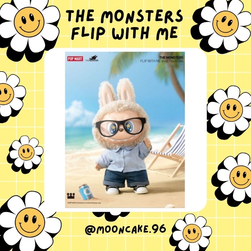 Jual [READY STOCK] mooncake.96 flip with me labubu the monsters popmart ...