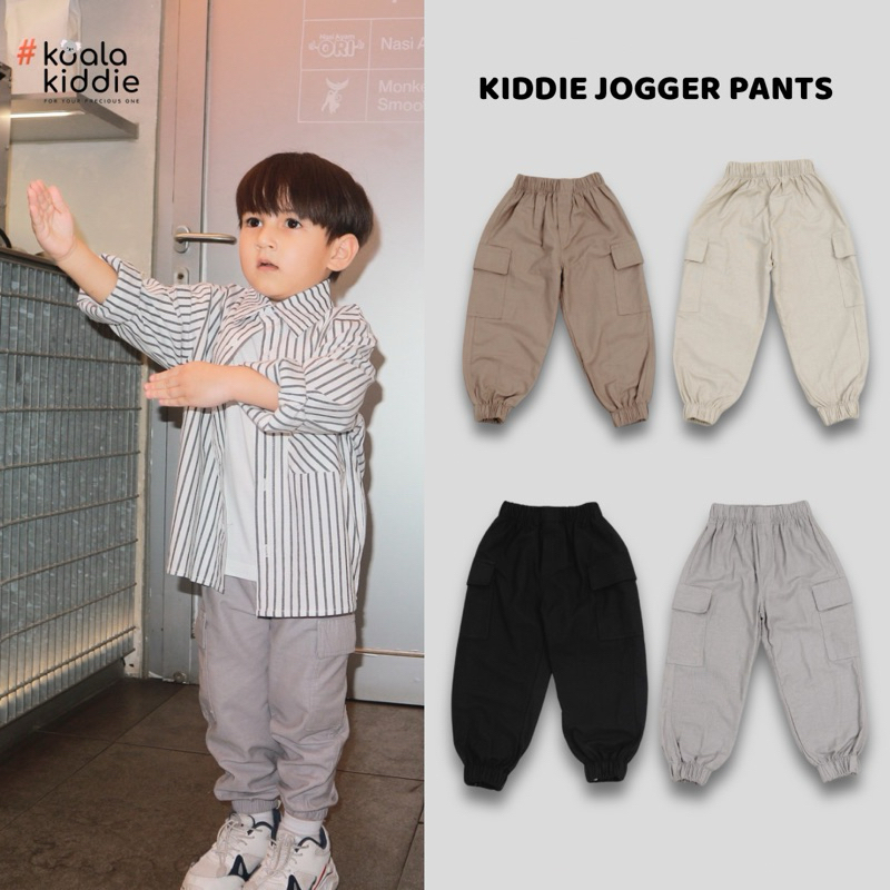 Nevada Tery Pe With Tape Keep Ready Jogger Anak Laki-Laki