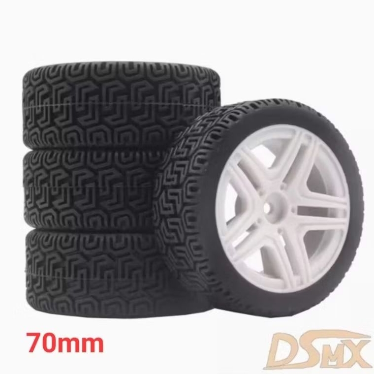 Jual Ban Onroad 1/10 Rally Touring 1/16 1/14 70mm 75mm | Shopee Indonesia