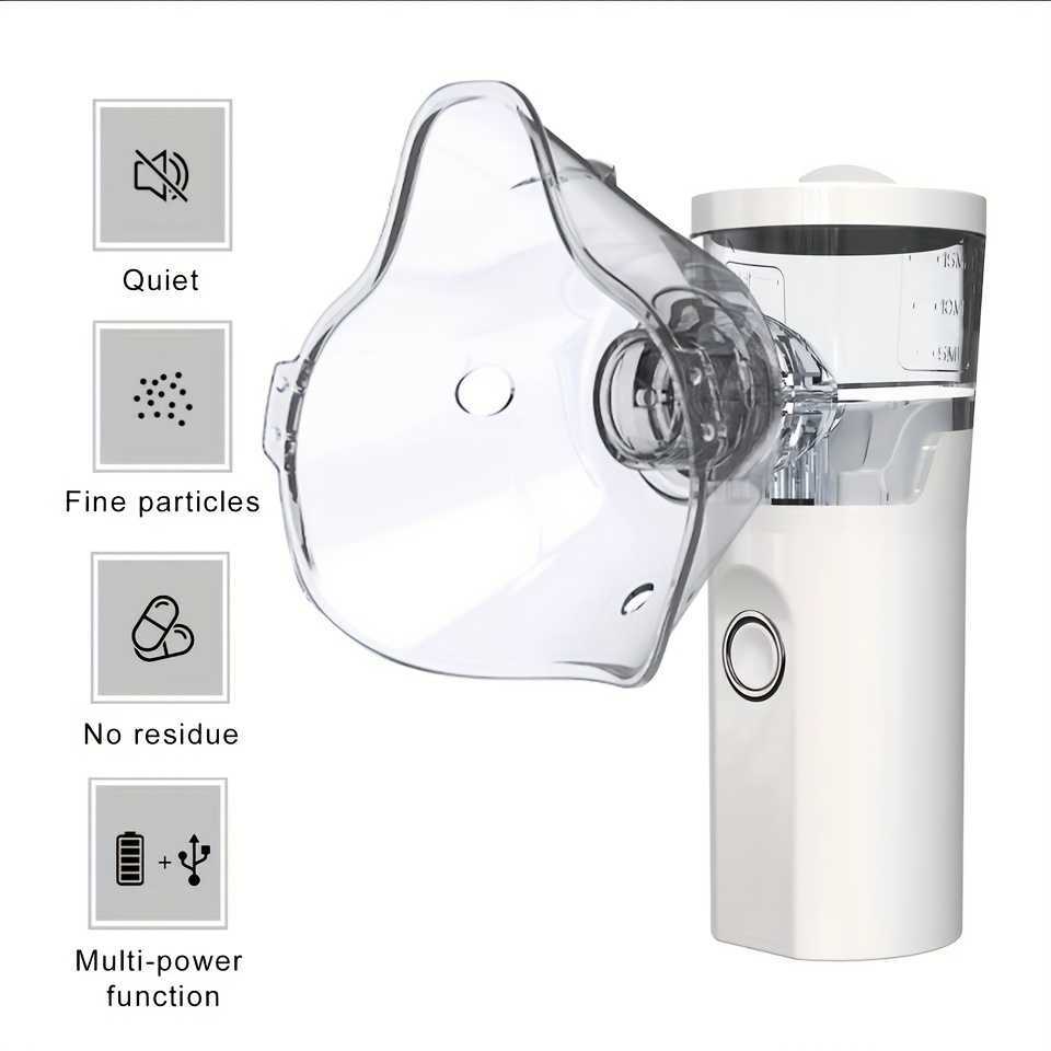 Jual COLEBYAlat Terapi Pernapasan Handheld Inhaler Nebulizer Machine ...