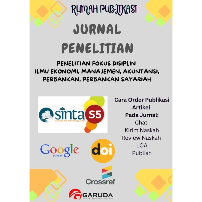 Jual Publikasi Ilmiah Jurnal Nasional Sinta 5 | Shopee Indonesia