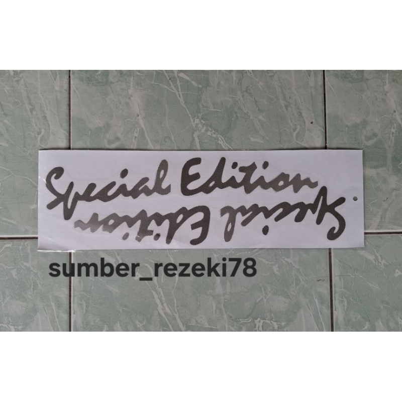 Jual stiker stiker Daihatsu ferosa special edition/stiker special ...