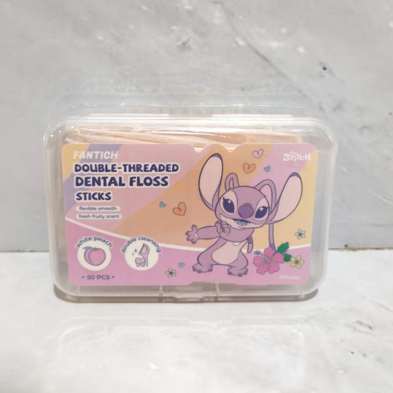 Jual Miniso Tusuk Gigi Floss Disney Stitch Rasa Flavored Sarnio Sanryo ...