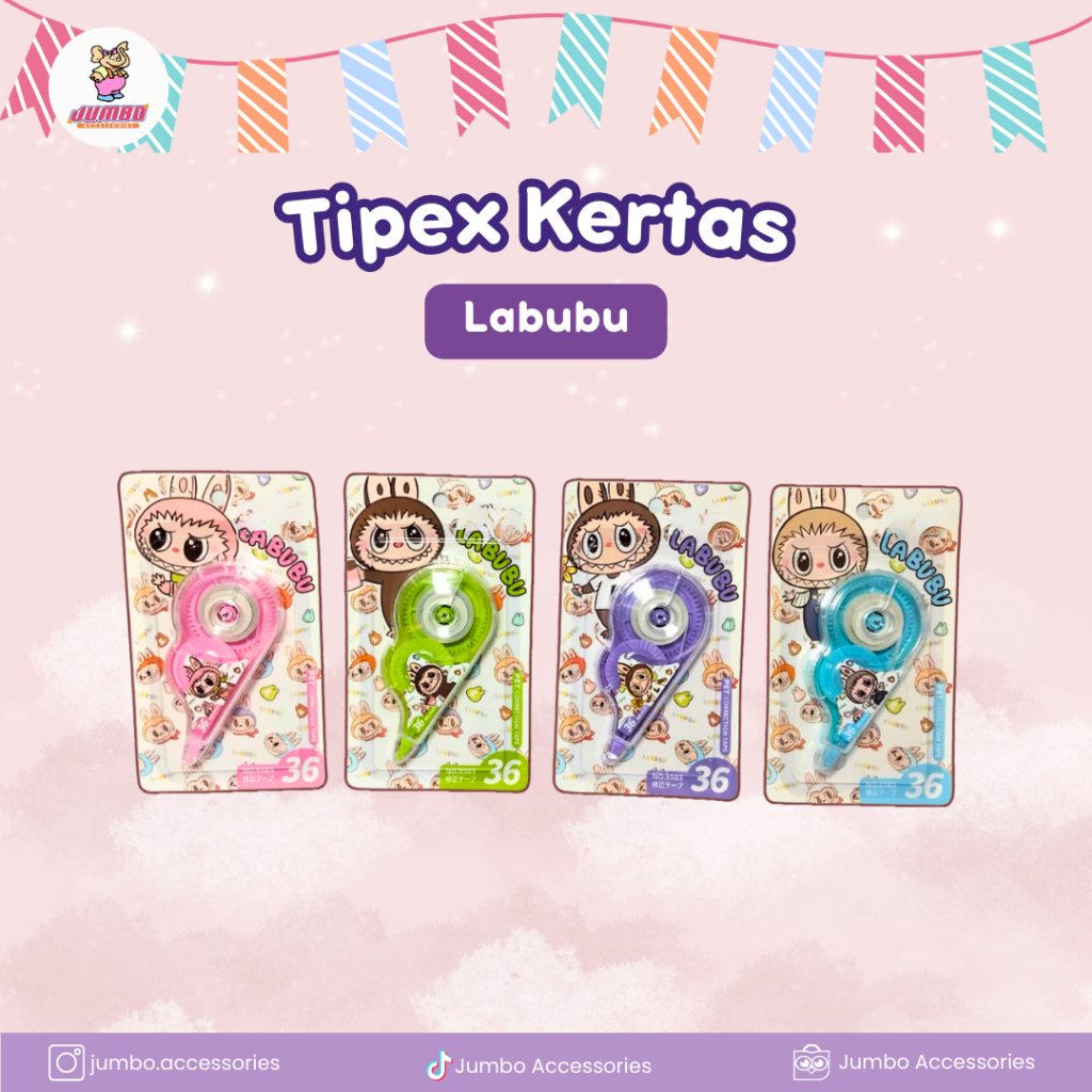Jual Tipex Kertas Lababuu Jumbo Accessories | Shopee Indonesia
