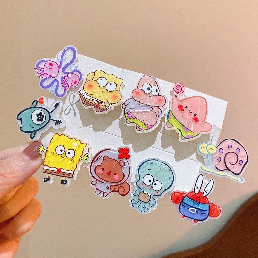Jual Spongebob Series Hair Clip | Shopee Indonesia