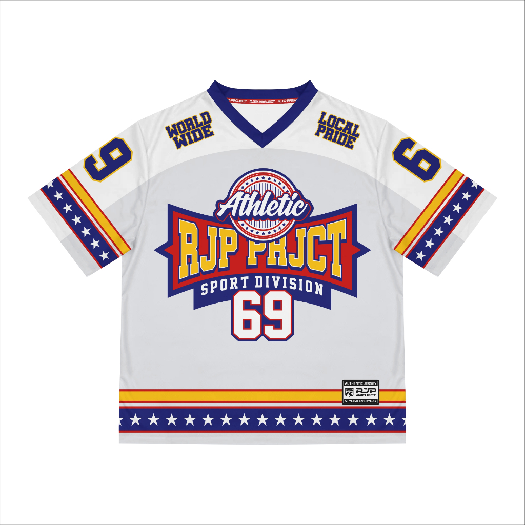 Jual RJP Jersey Streatwear Athletic Series Number 69 World Wide Full ...