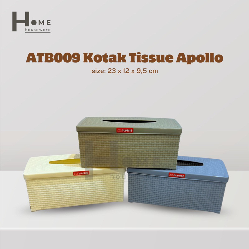 Jual TEMPAT TISU SUNRISE APPOLO TB 008 & 009 | TEMPAT TISU SUNRISE ...