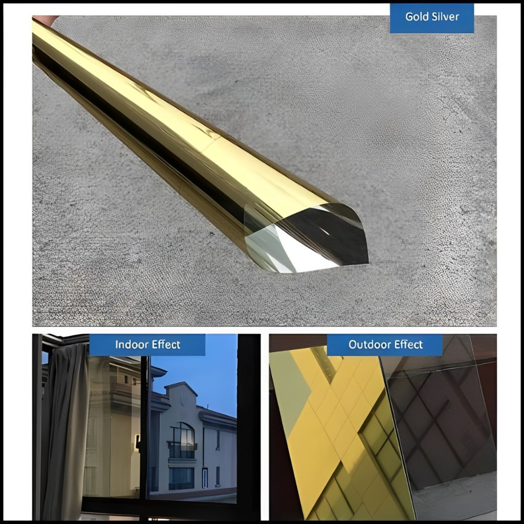 Jual STICKER KACA FILM SILVER GOLD EMAS RIBEN STIKER KACO PILM FILEM ...