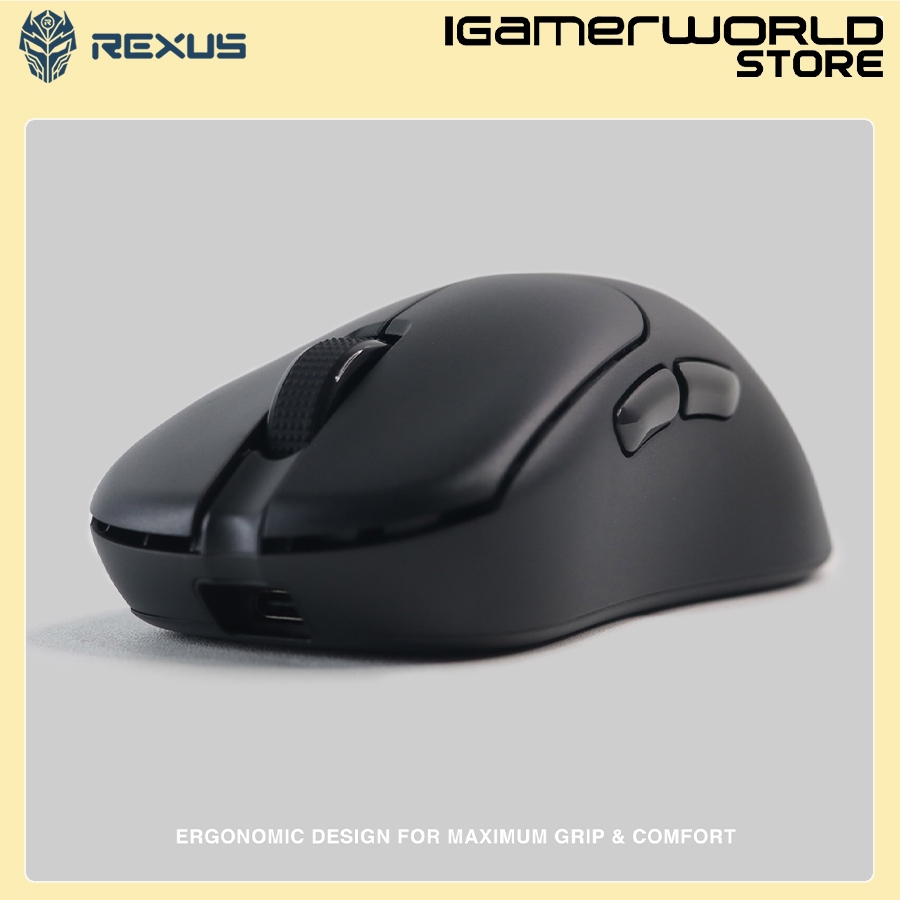 Jual Rexus DAXA Pro II 8K / DX-PW2 Ergonomic Wireless Triple Connection ...