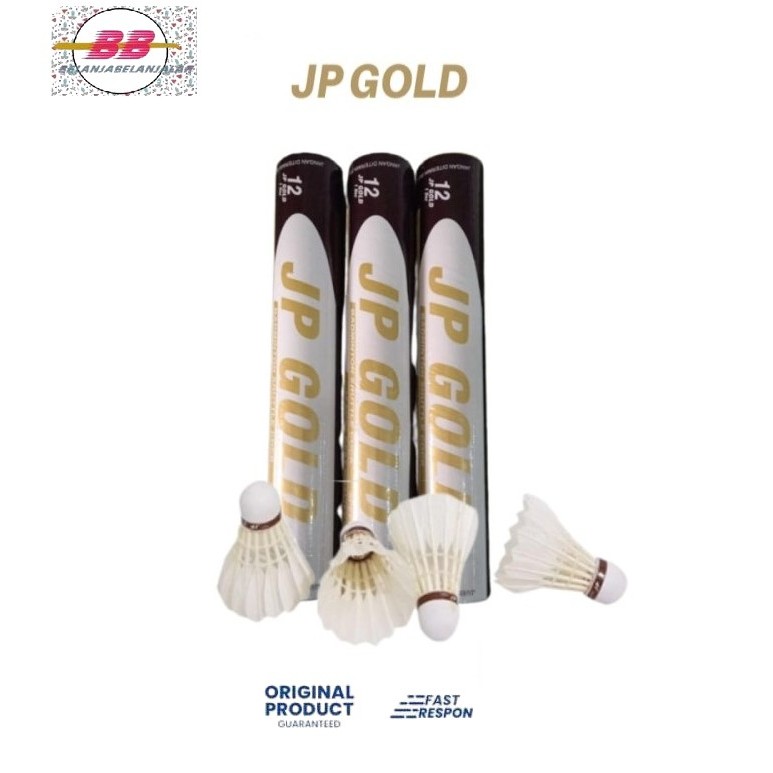 Jual JP Gold Shuttlecock / Kok Badminton Bulutangkis Original | Shopee ...