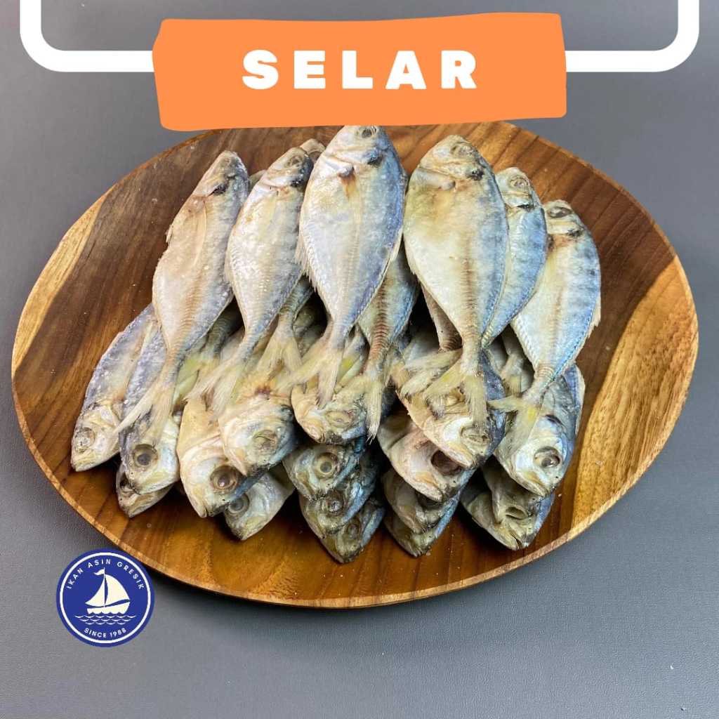 Jual Ikan Asin Gresik selar rasa asin gurih murah berat 500gram ...