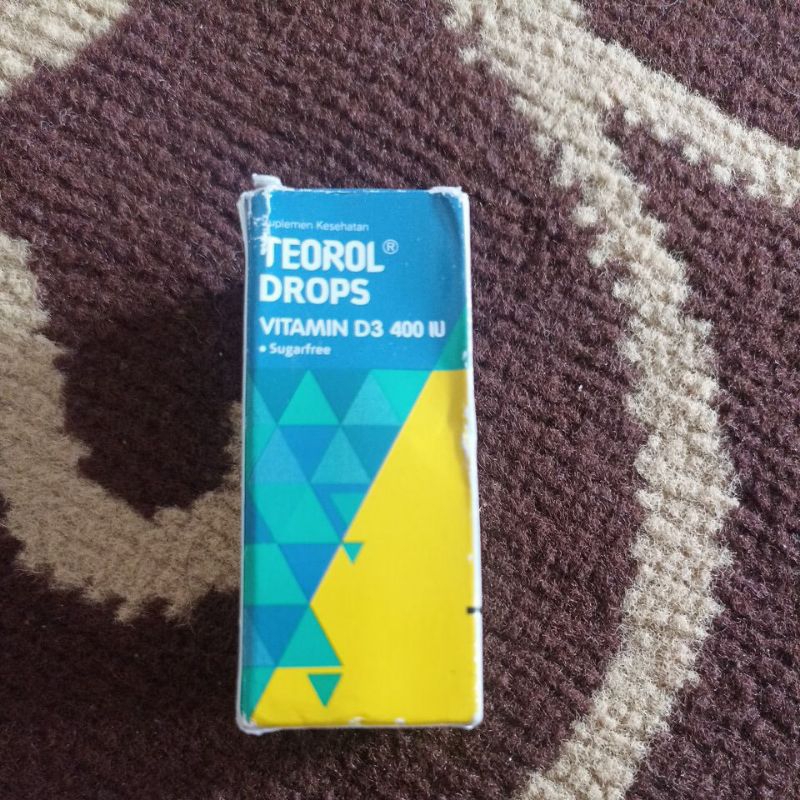 Jual Teoral Drops Vitamin D3 400 IU Sugarfree | Shopee Indonesia