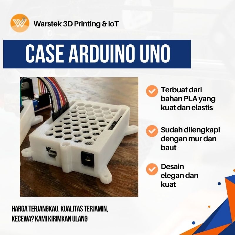 Jual Case Frame Arduino Uno Box Honeycomb Housing Casing Enclosure ...