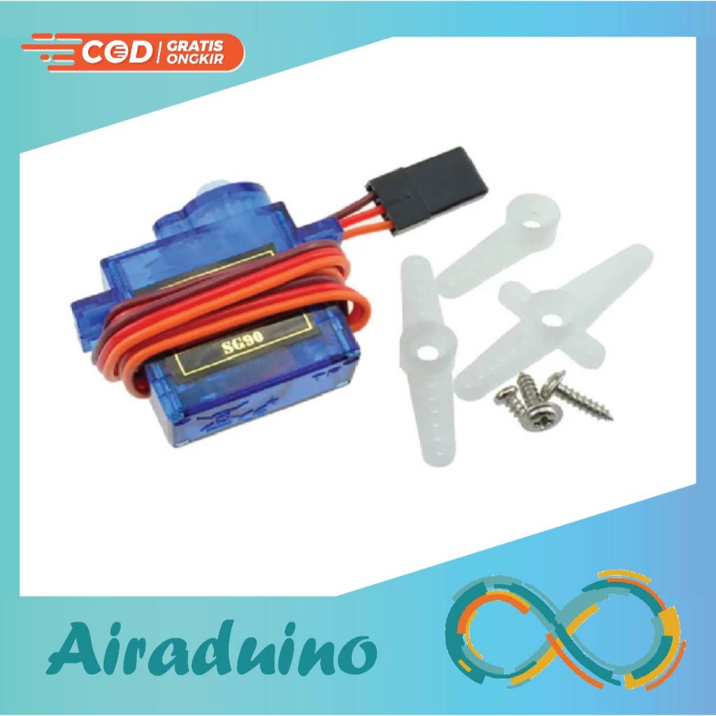 Jual Micro Servo Motor SG90 Tower pro sg90 towerpro sg-90 SG90-9G ...
