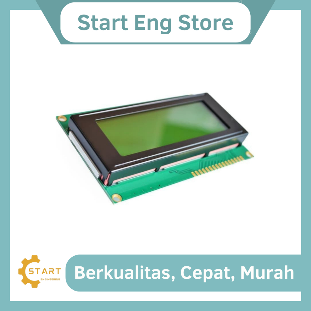 Jual LCD 2004 20X4 5V YELLOW GREEN BACKLIGHT KUNING HIJAU | Shopee ...