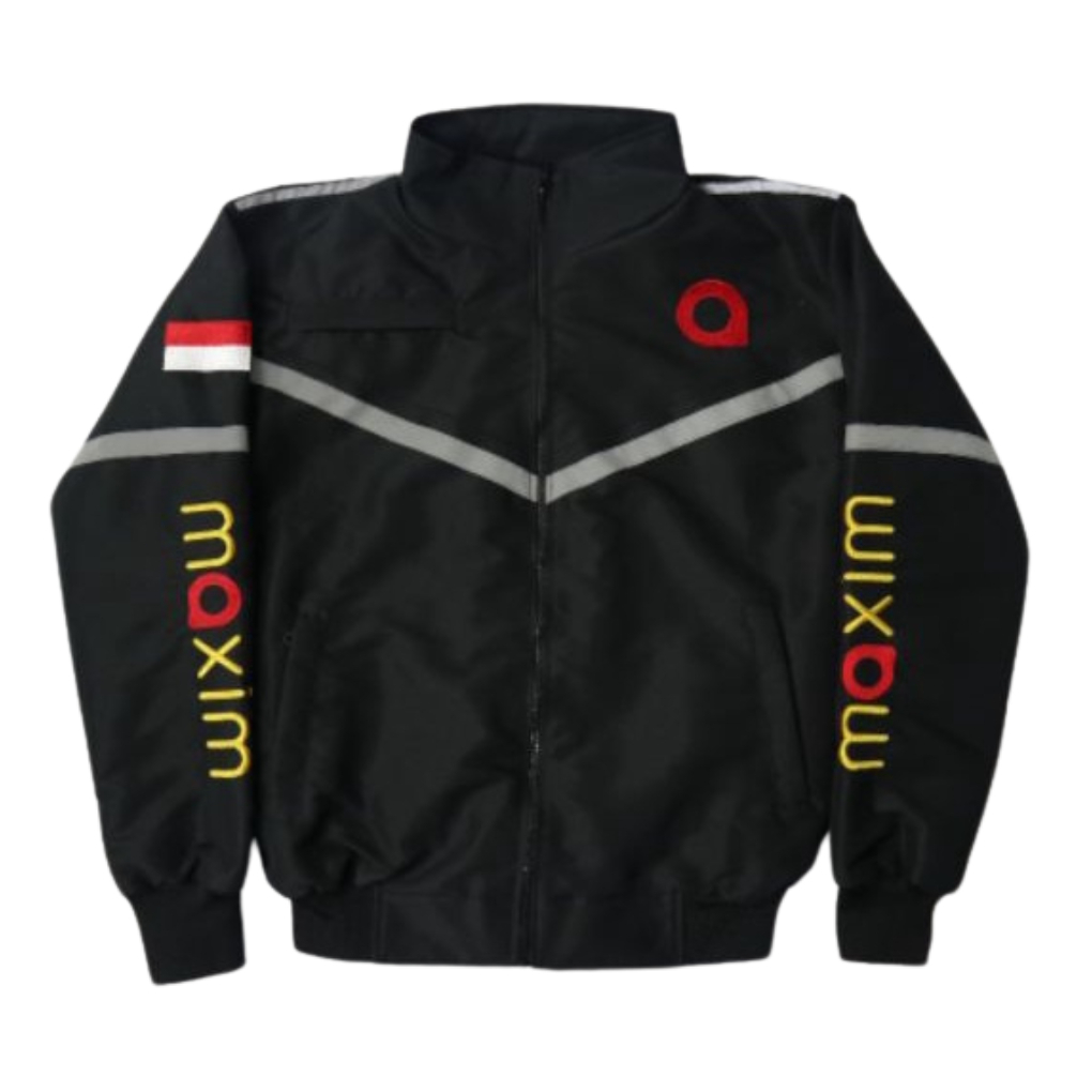 Jual Jakeet mxm hitam - jakeet driver - jakeet motoran full bordir ...