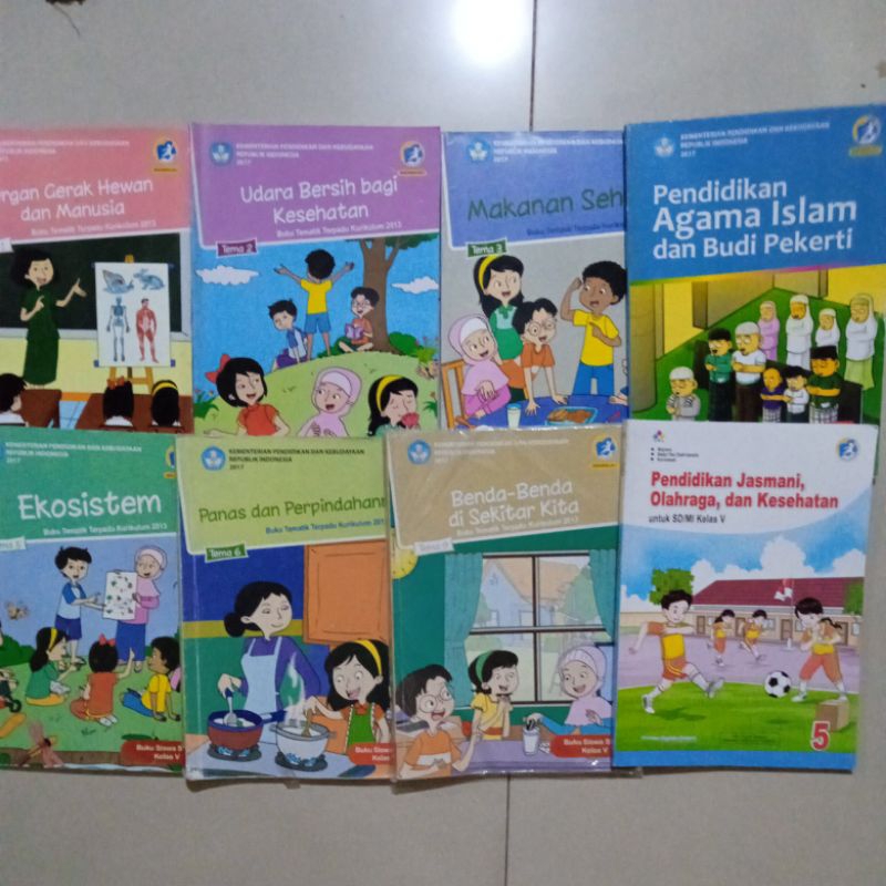 Jual BUKU TEMA KELAS 5 SD | Shopee Indonesia