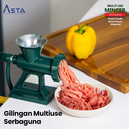 Asta Gilingan Serbaguna Multiuse Mincer untuk giling daging dan bumbu di dapur rumahan
