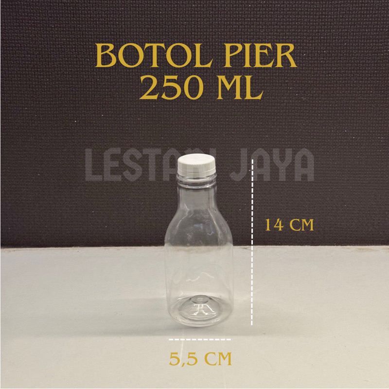Jual Botol Pier Botol Pir 250 ML Untuk Botol Jus Kopi Susu dll | Shopee ...