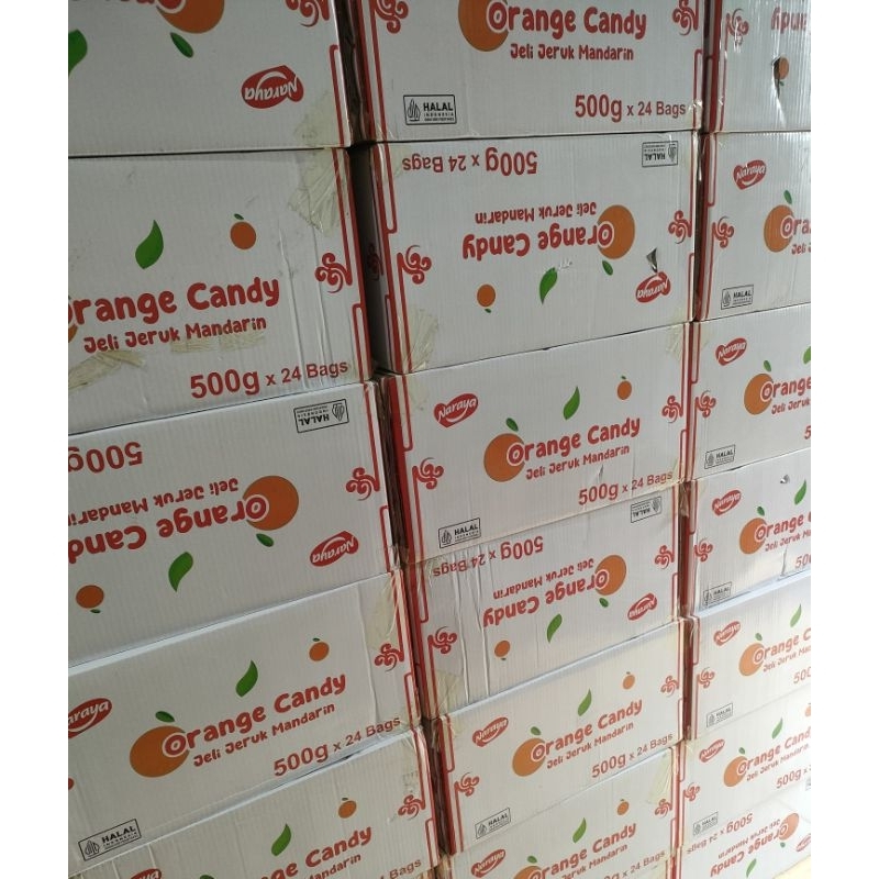 Naraya/TYL Jelly Jeruk Mandarin/Naraya Jelly Nenas/Naraya Jelly Mangga/Naraya Jelly Kurma isi 24 pcs