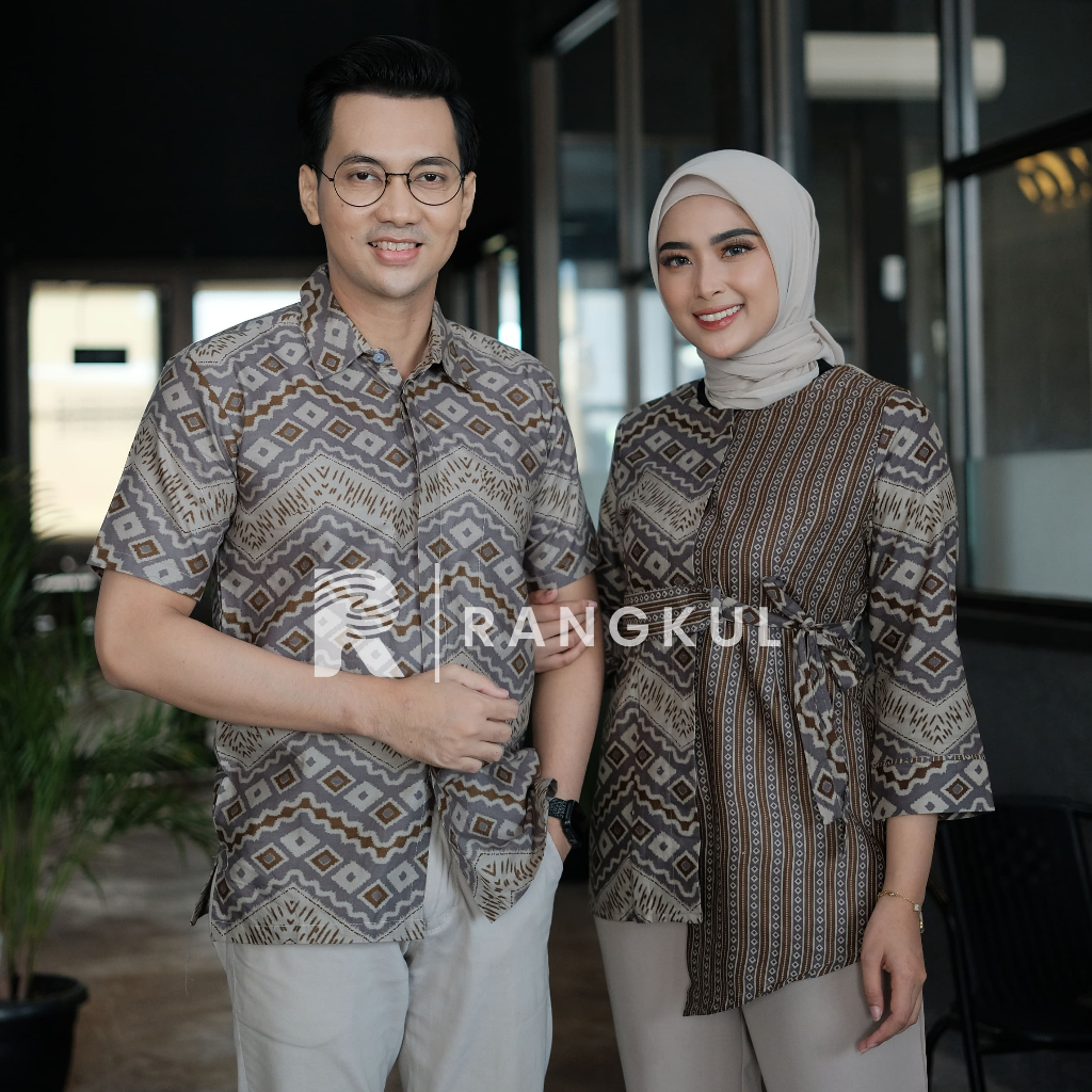 Jual RANGKUL Baju Batik Wanita Modern Motif Rang Rang | Shopee Indonesia
