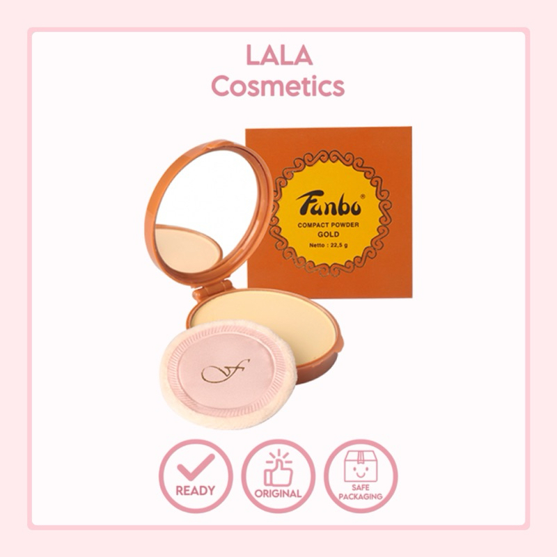 Jual FANBO Gold Pancake Compact Powder | Shopee Indonesia