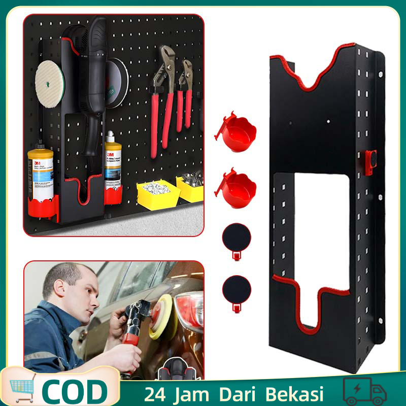 Jual Wall Mount Polisher Hanger Rak Mesin Poles Holder Wall Mount ...