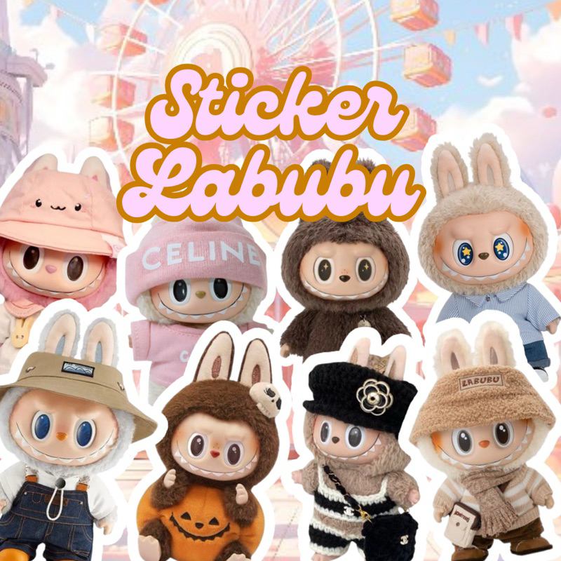 Jual sticker labubu 5,5cm | Shopee Indonesia