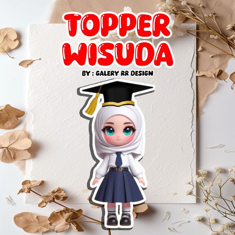 Jual TOPPER GRADUATION | TOPPER WISUDA ANAK SEKOLAH | TOPPER WISUDA SD ...