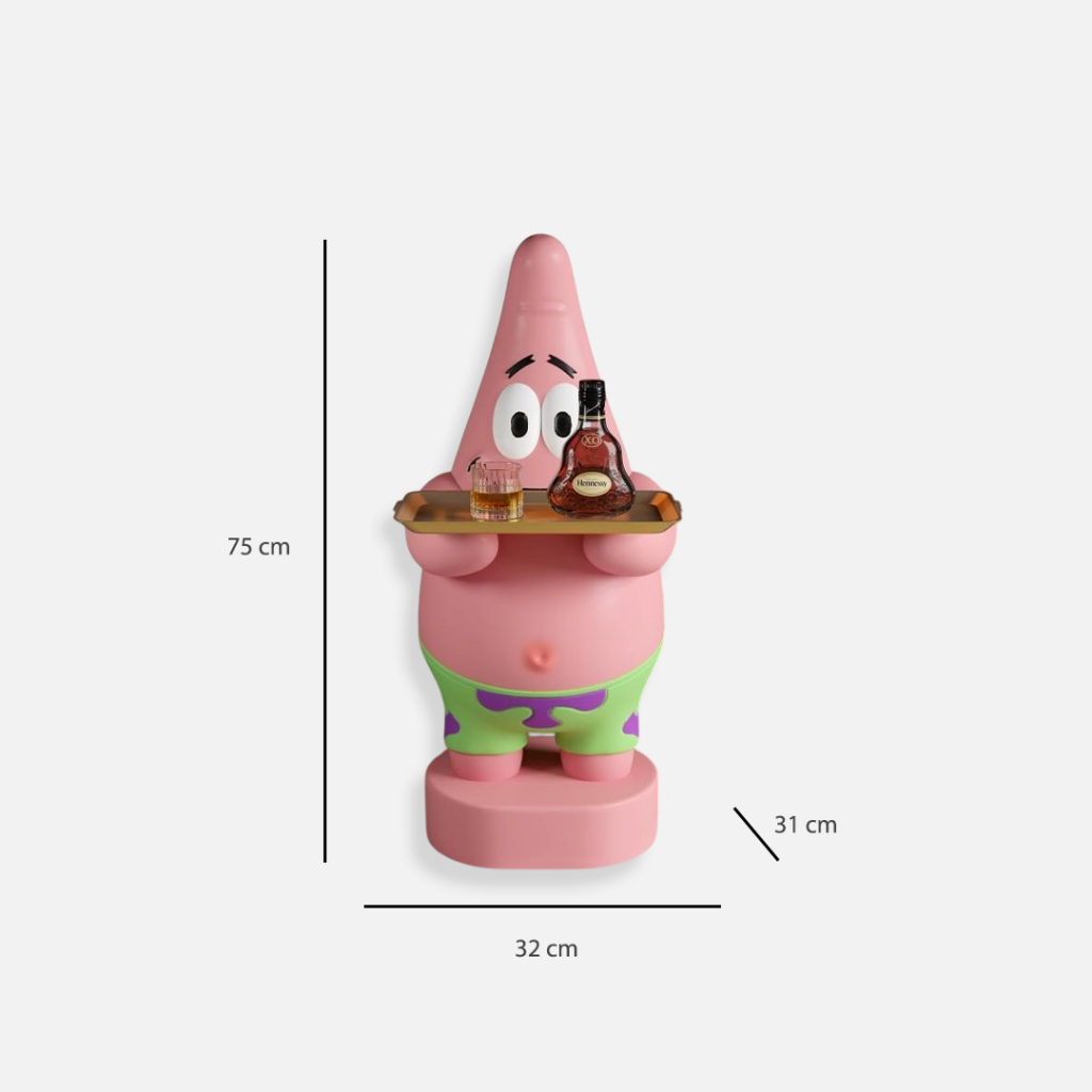 Jual Pajangan Dekorasi Patung Figurine M38 Modern Patrick Star with ...