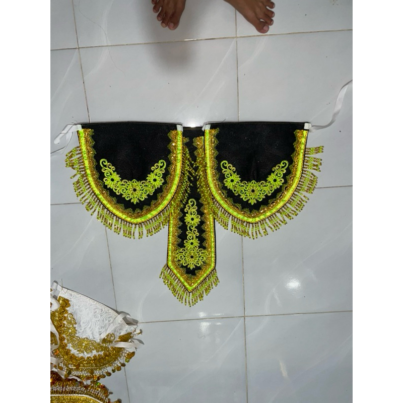 Jual Rapek Tari Kreasi / rempel rumbai/ ornamen kostum tari | Shopee ...