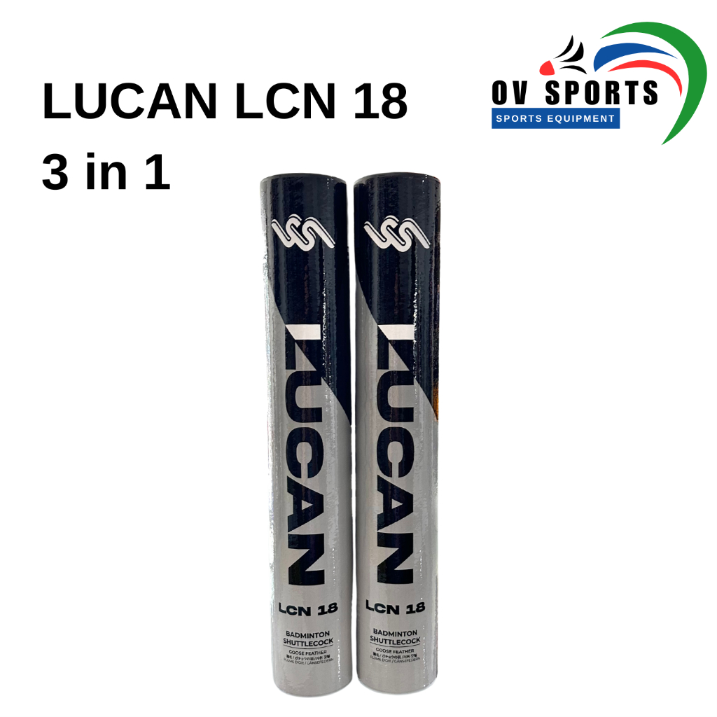 Jual SHUTTLECOCK LUCAN LCN 18 3 IN 1 | Shopee Indonesia