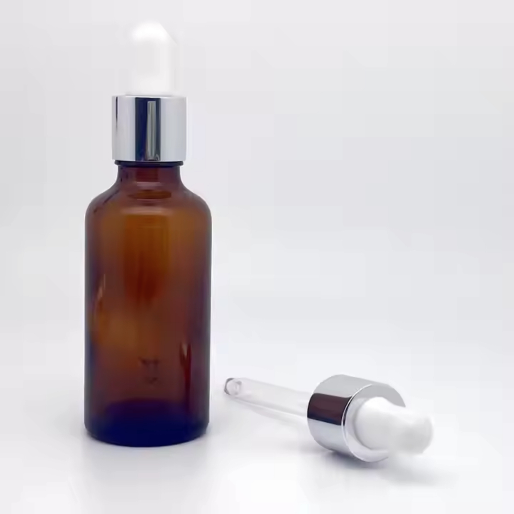 Jual BOTOL SERUM PIPET KOSONG 30ML/50ML AMBER BOTOL DROPPER PIPET KACA ...