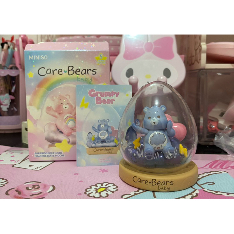 Jual Blindbox Miniso Carebears Baby Grumpy | Shopee Indonesia