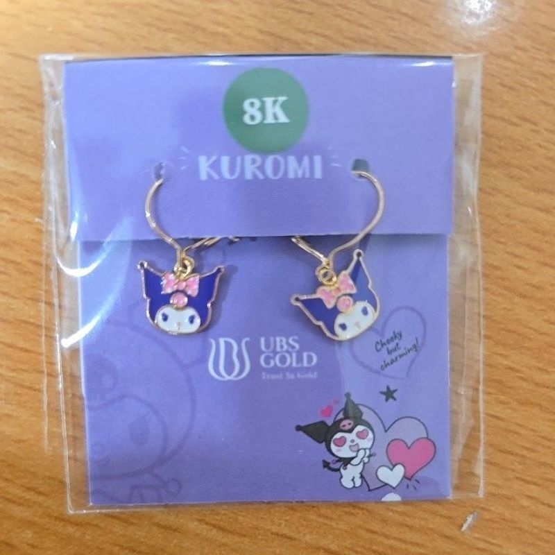 Jual Anting Emas Sanrio Kuromi UBS | Shopee Indonesia