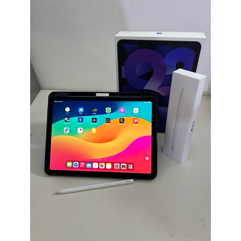 Jual ipad air 5 64gb inc apple pencil gen 2 second | Shopee Indonesia