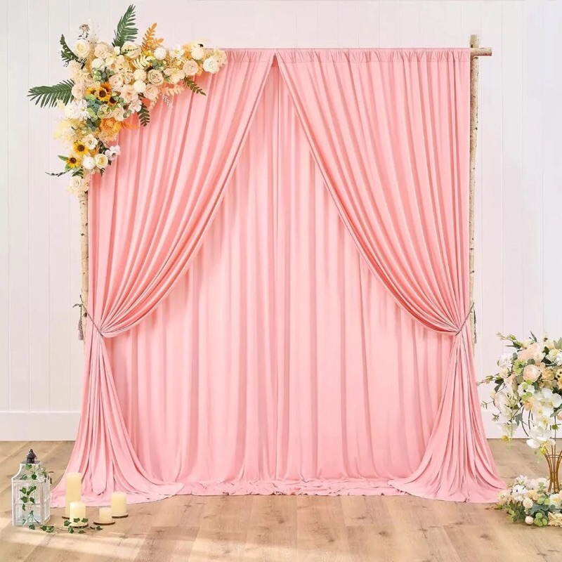 Jual Backdrop Background Dekorasi Kain Abutay Filamin Tinggi 3 Meter ...