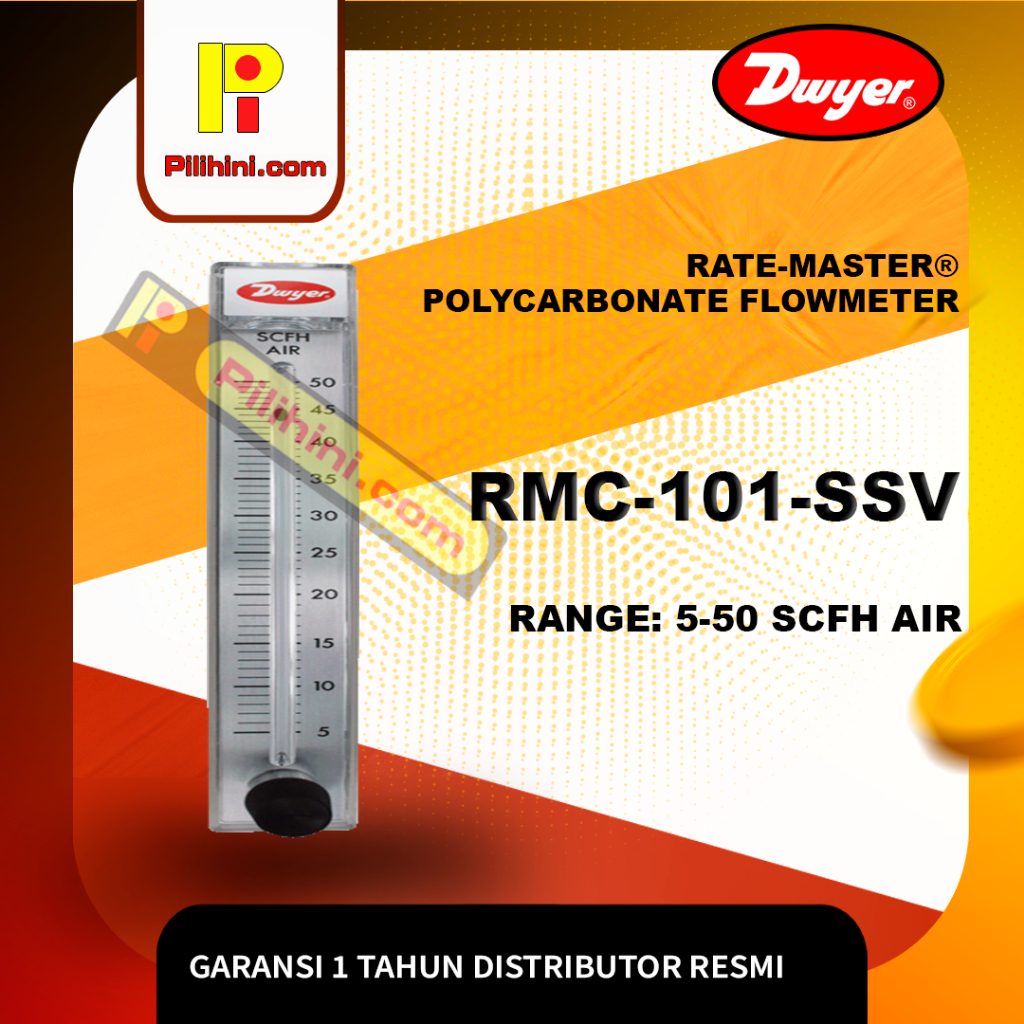 Dwyer Rma-33-tmv Flowmeter Rate-master Max Pressure 100psi RMA33TMV | Acquisti Online su