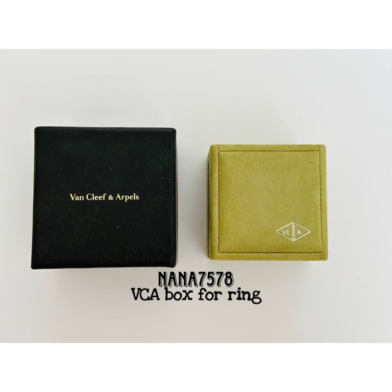 Jual Van Cleef & arpels VCA box cincin box for ring | Shopee Indonesia