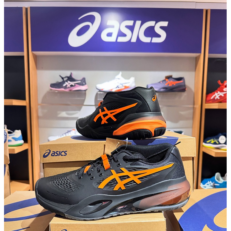 Jual Asics Gel Resolution X Black / Shocking Orange | Shopee Indonesia